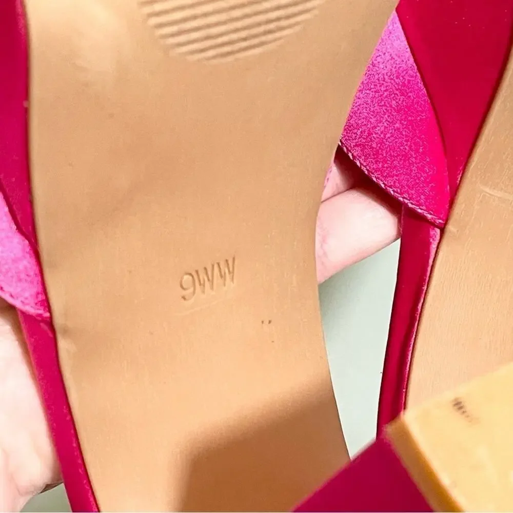 Fashion Nova Eliza Platform Pumps - Pink Size 9 WIDE